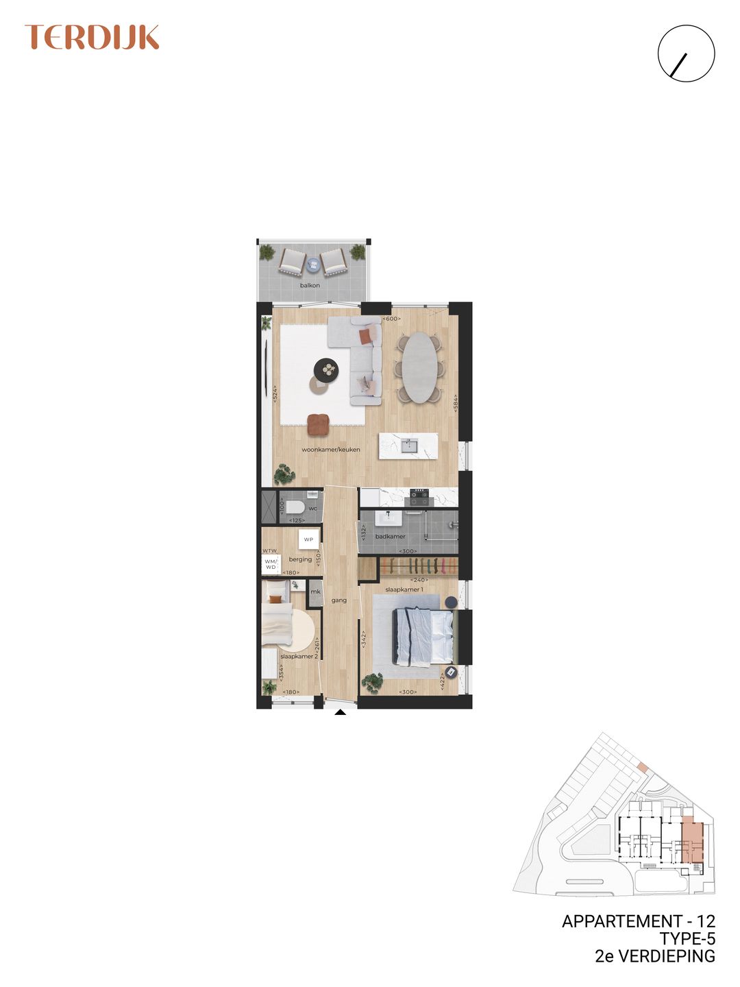 Foto 7 van TERDIJK Breda - Appartement (Bouwnr. 12)