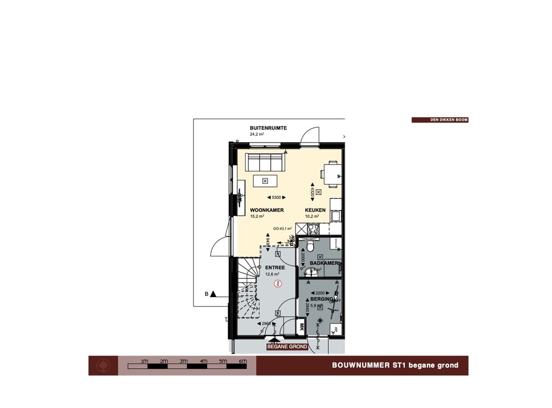 Foto 7 van De Koestal (Bouwnr. ST01)