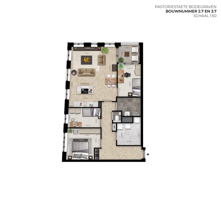 Foto 2 van Pastoriestaete (Bouwnr. 2.7)