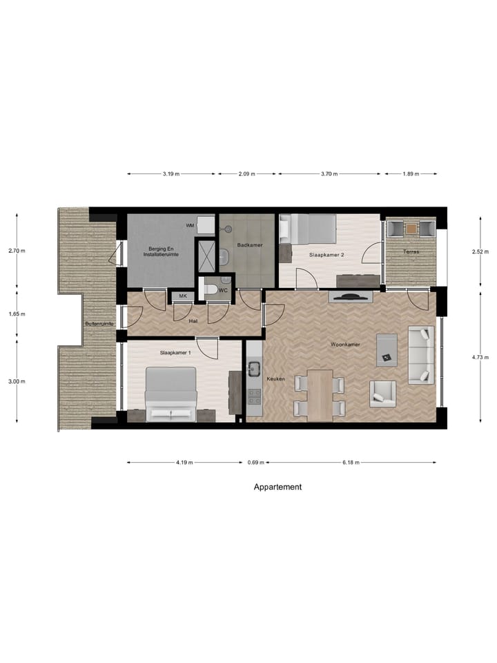 Foto 2 van Pastoriestaete (Bouwnr. 1.8)