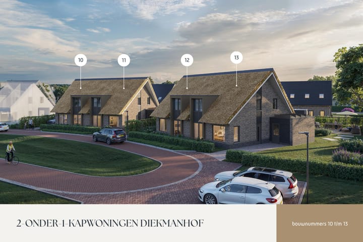 Foto van 2-onder-1-kapwoningen Diekmanhof 2-onder-1-kapwoning