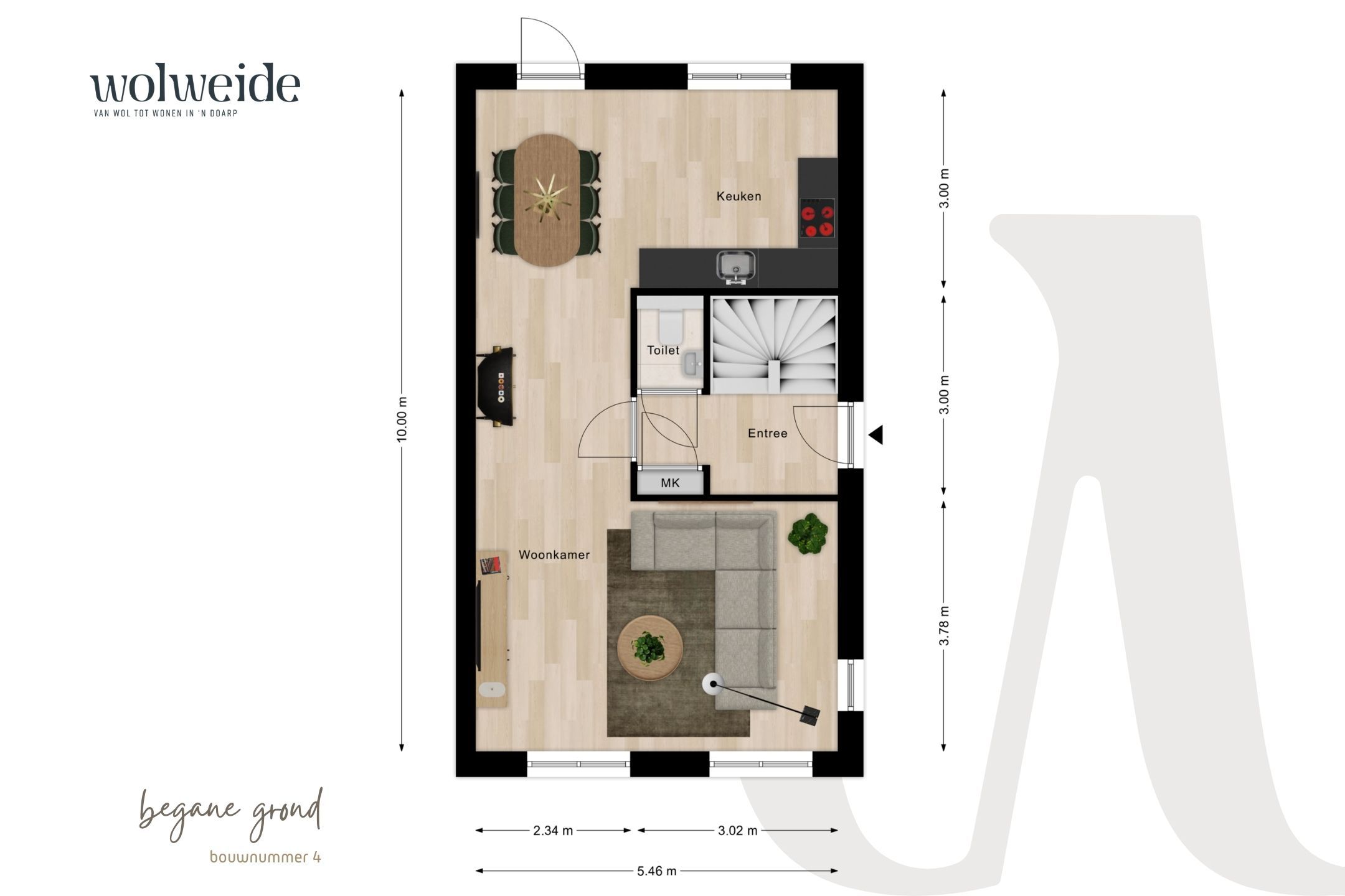 Foto 9 van Wolweide - Brandlichterweg bouwnummer 4 (Bouwnr. 4)