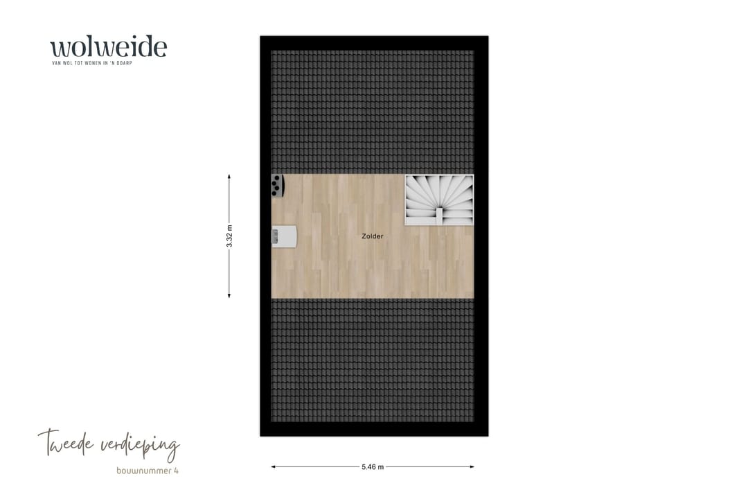 Foto 11 van Wolweide - Brandlichterweg bouwnummer 4 (Bouwnr. 4)