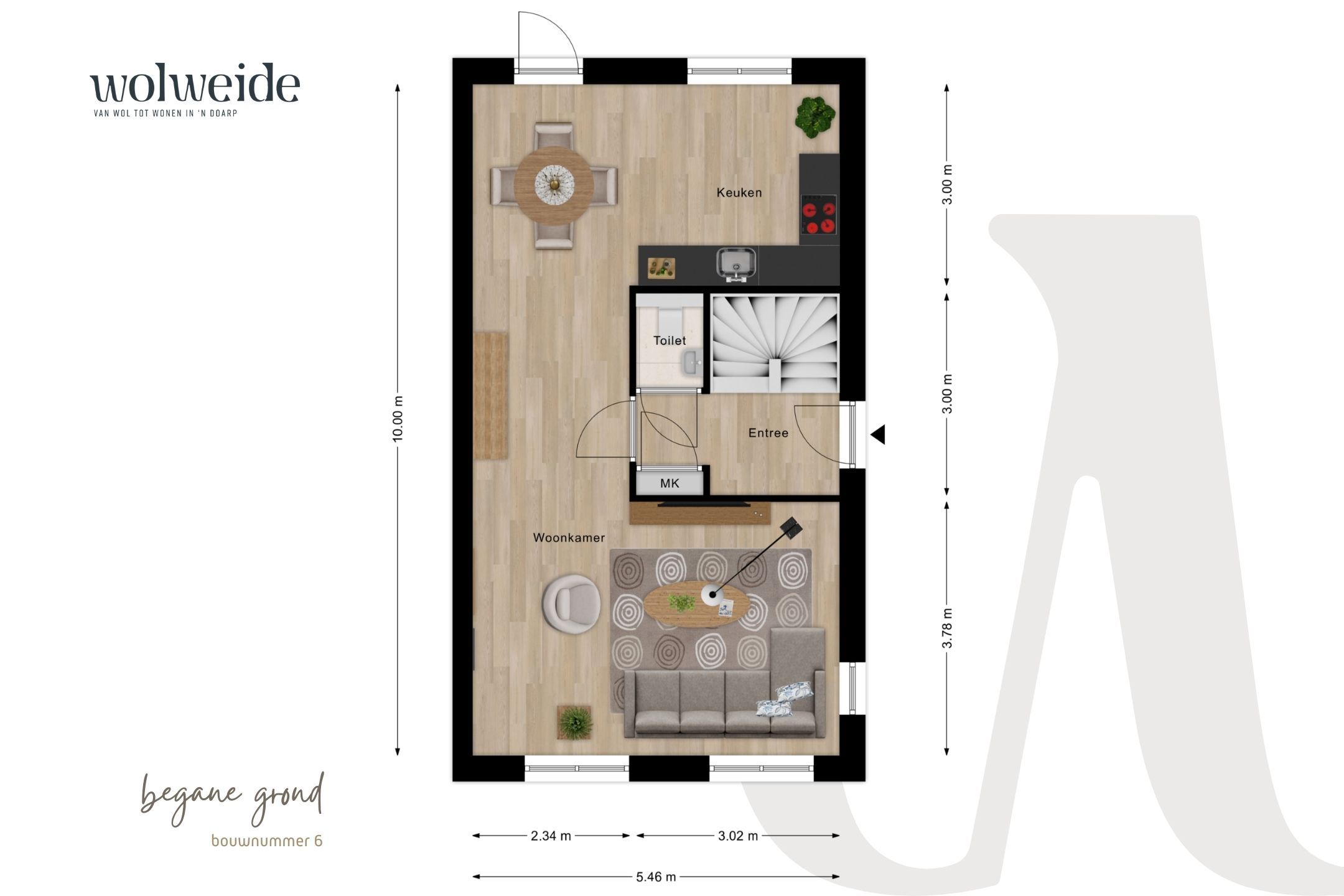 Foto 9 van Wolweide - Brandlichterweg bouwnummer 6 (Bouwnr. 6)