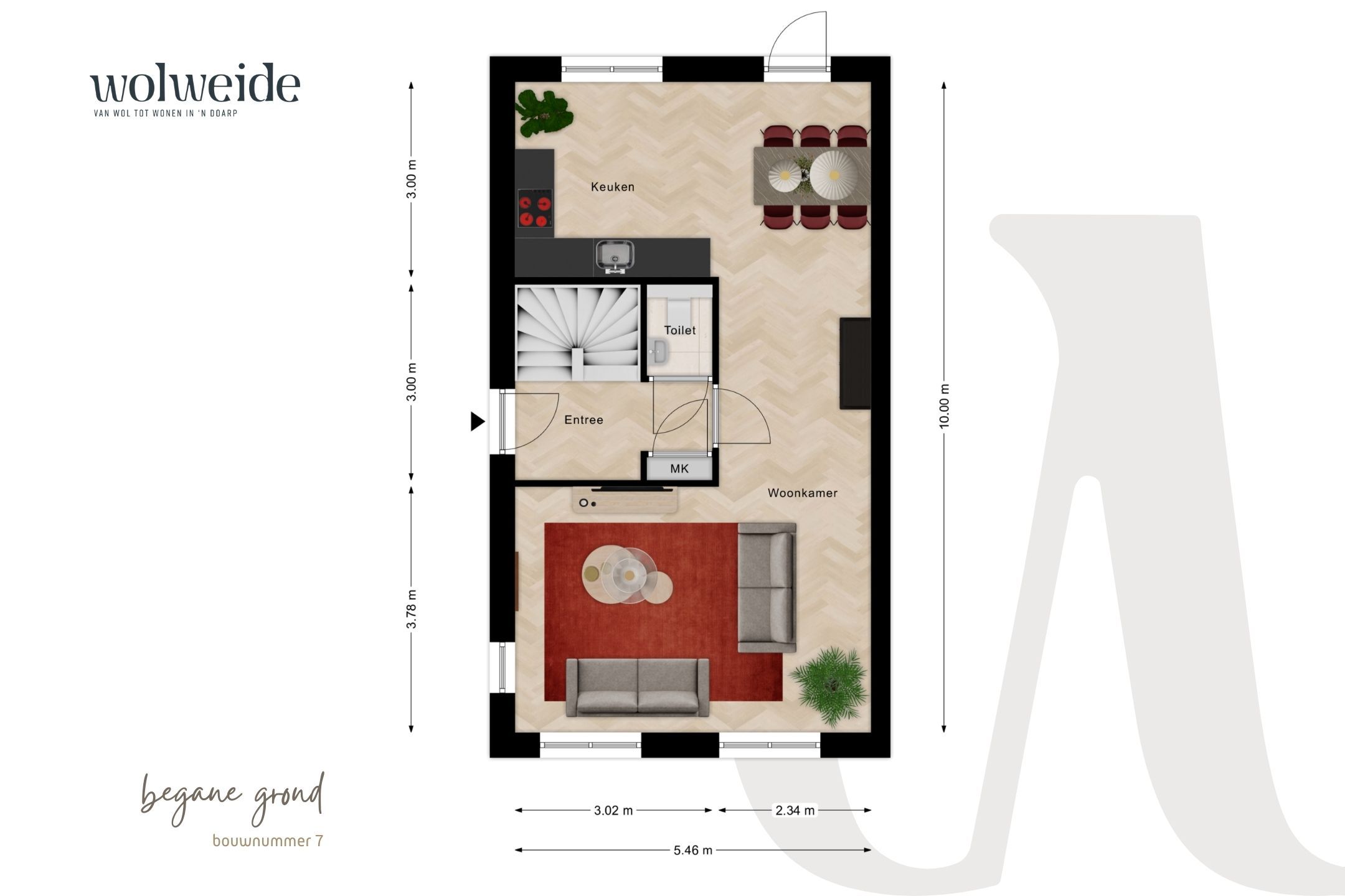 Foto 9 van Wolweide - Brandlichterweg bouwnummer 7 (Bouwnr. 7)