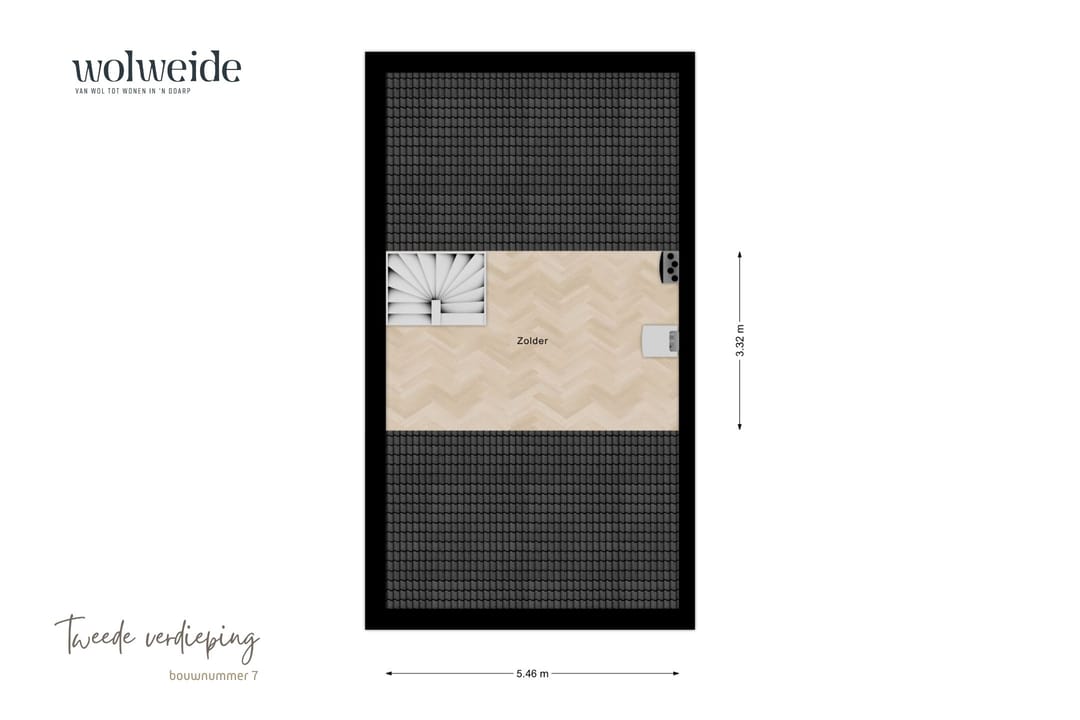 Foto 11 van Wolweide - Brandlichterweg bouwnummer 7 (Bouwnr. 7)