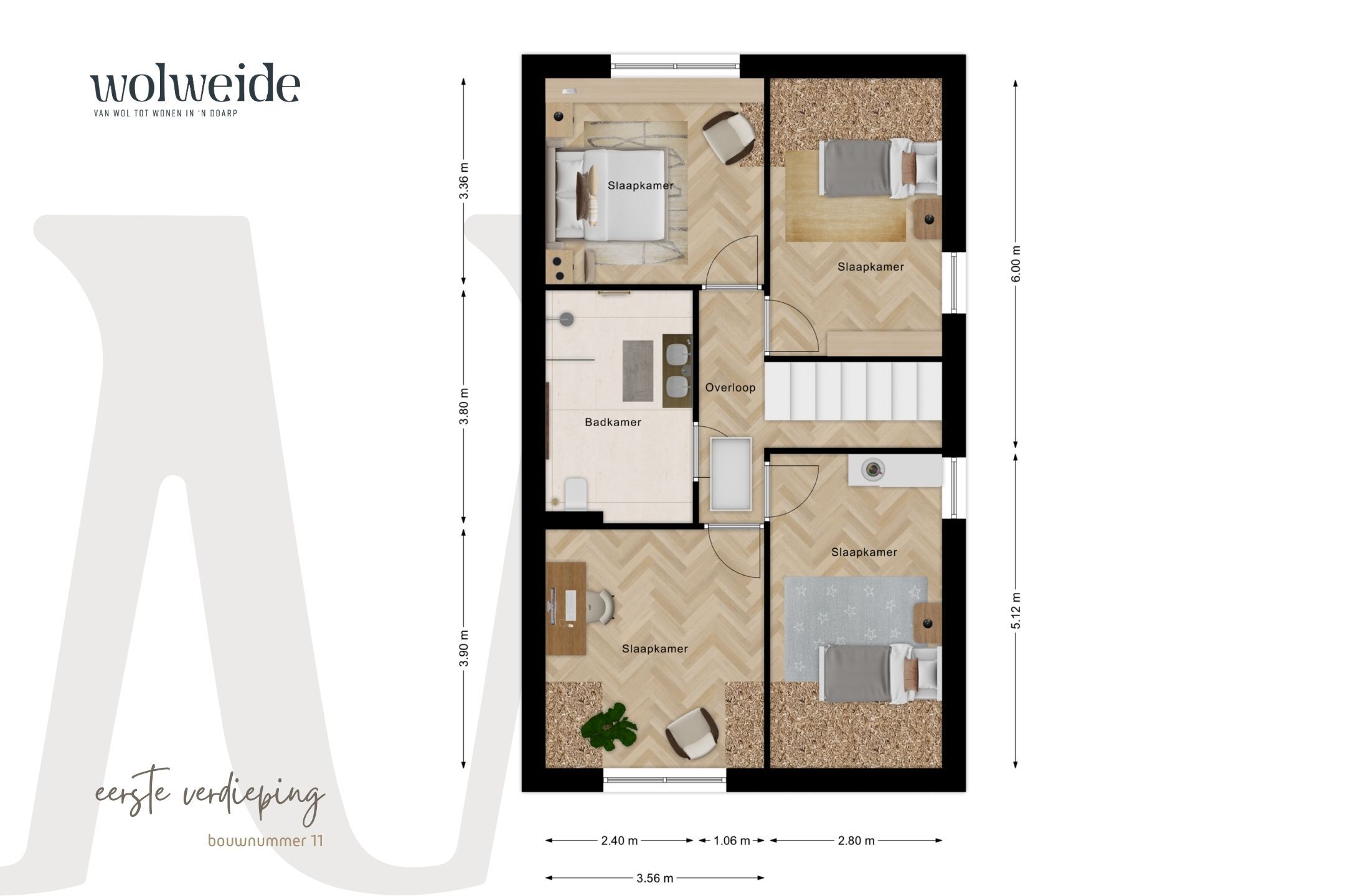 Foto 12 van Wolweide - Diekmanhof bouwnummer 11 (Bouwnr. 11)