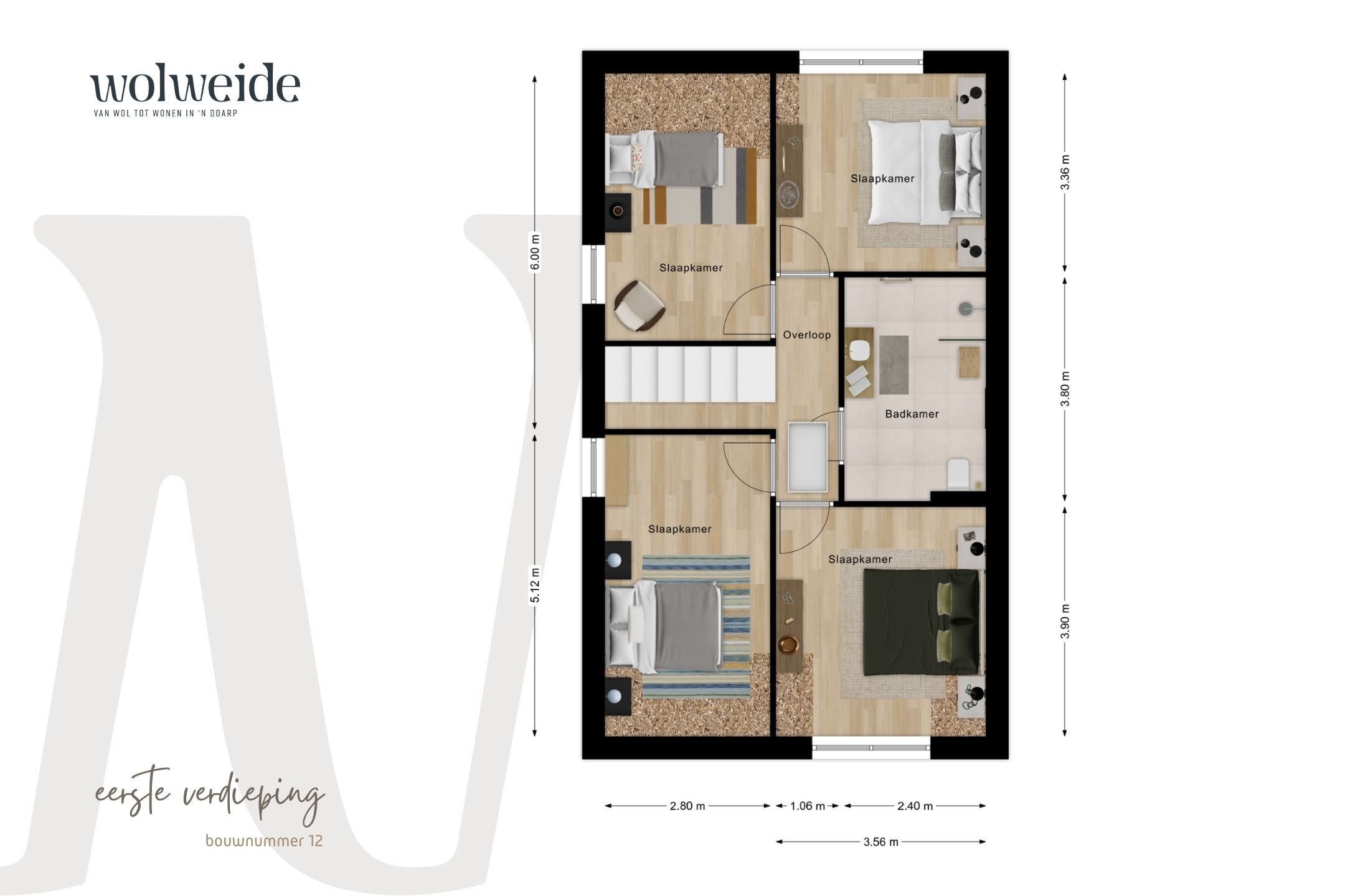 Foto 12 van Wolweide - Diekmanhof bouwnummer 12 (Bouwnr. 12)