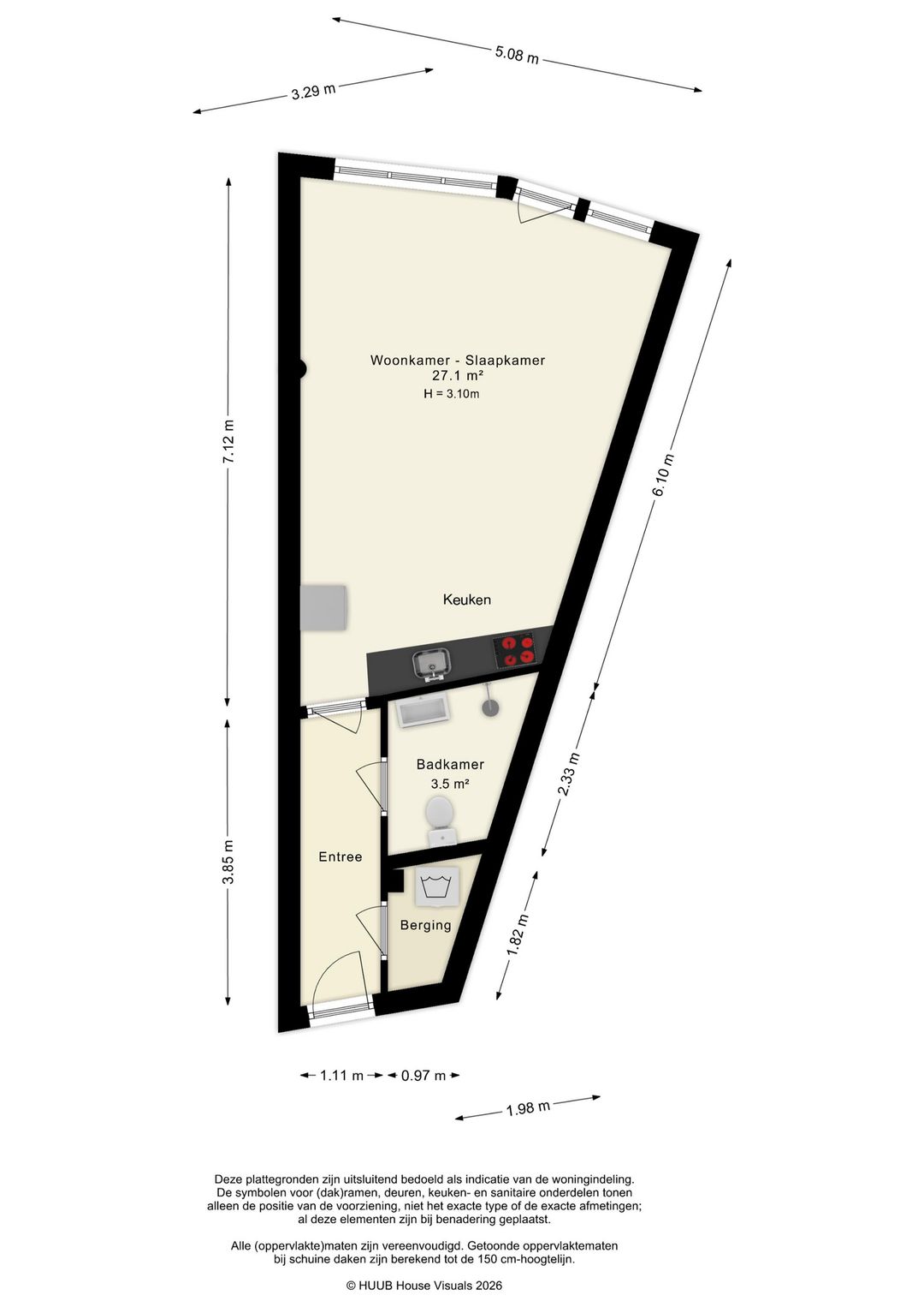 Foto 32 van Louis Armstrongweg 54-D