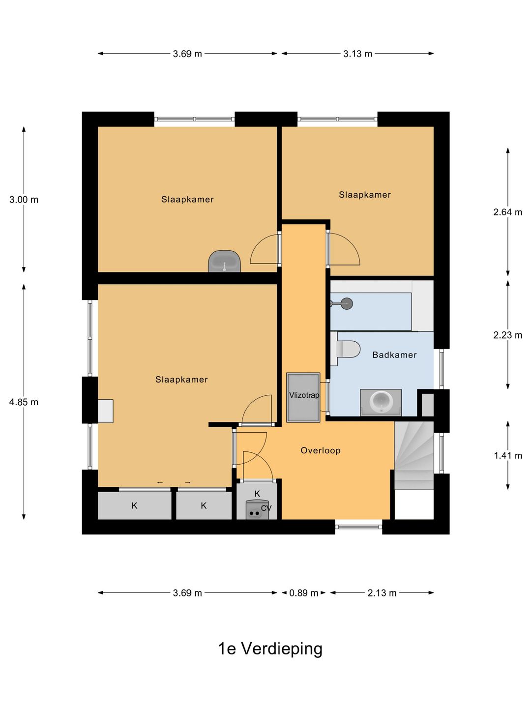 Foto 46 van Korenbloemstraat 1
