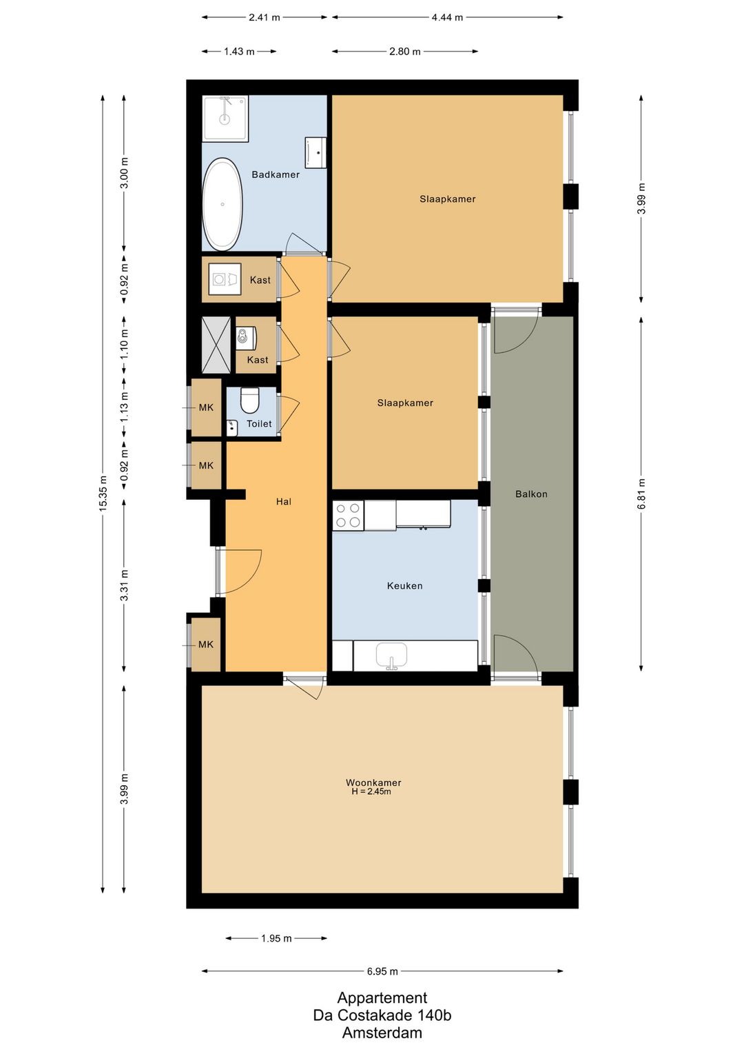 Foto 23 van Da Costakade 140-B