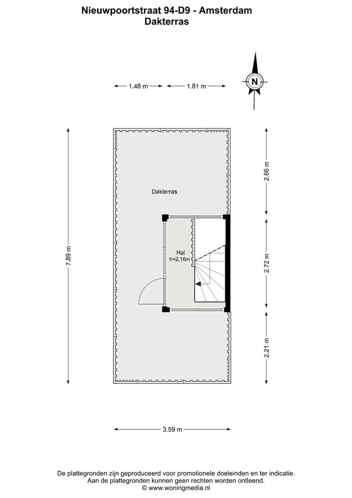 Foto 42 van Nieuwpoortstraat 94-D9