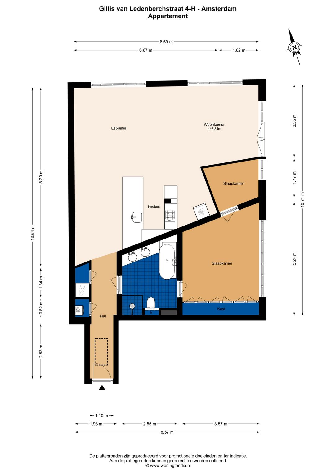 Foto 32 van Gillis van Ledenberchstraat 4-H