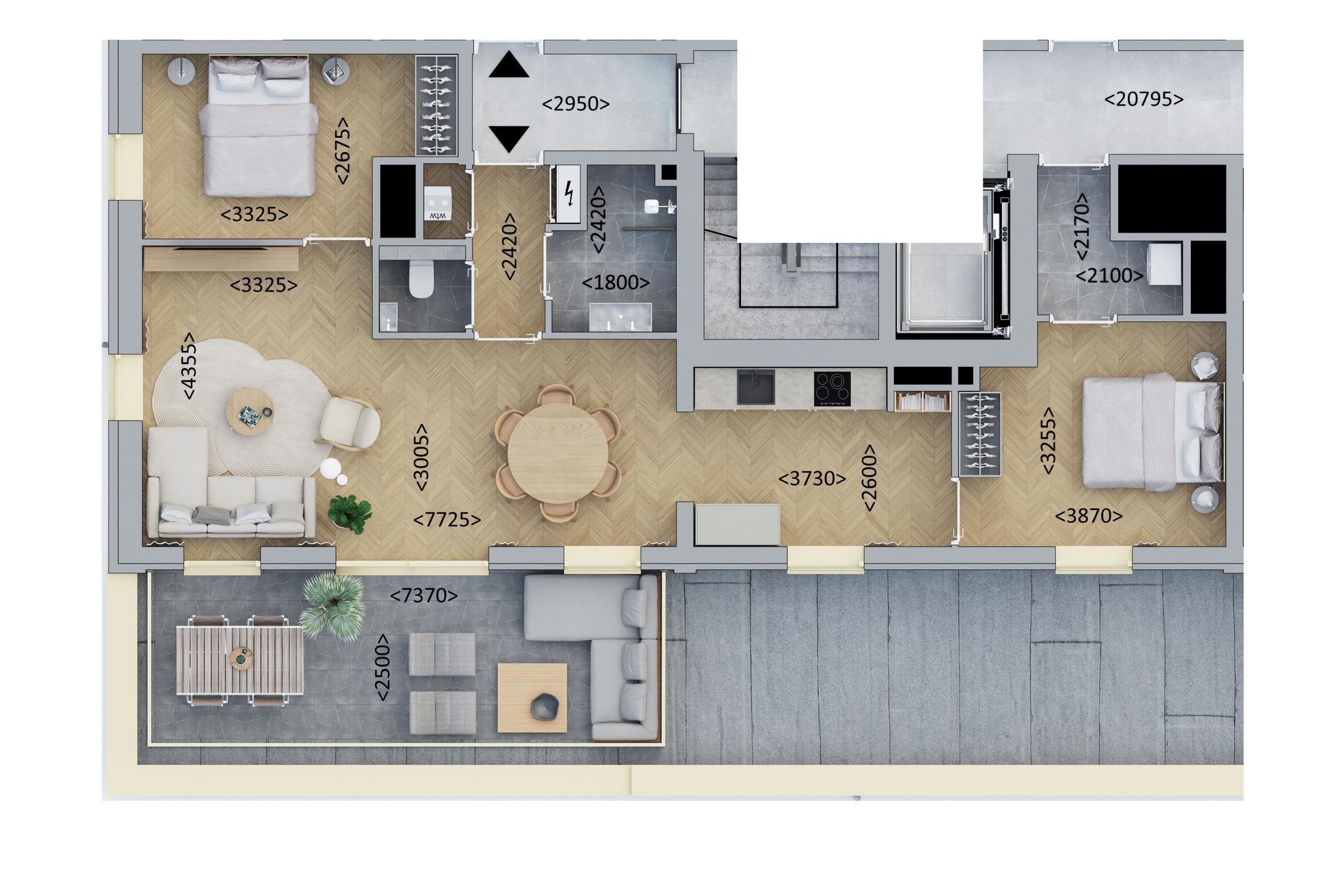 Penthouse (Bouwnr. D4.4)  false
