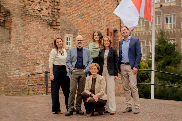 Een promotiefoto voor op kantoor