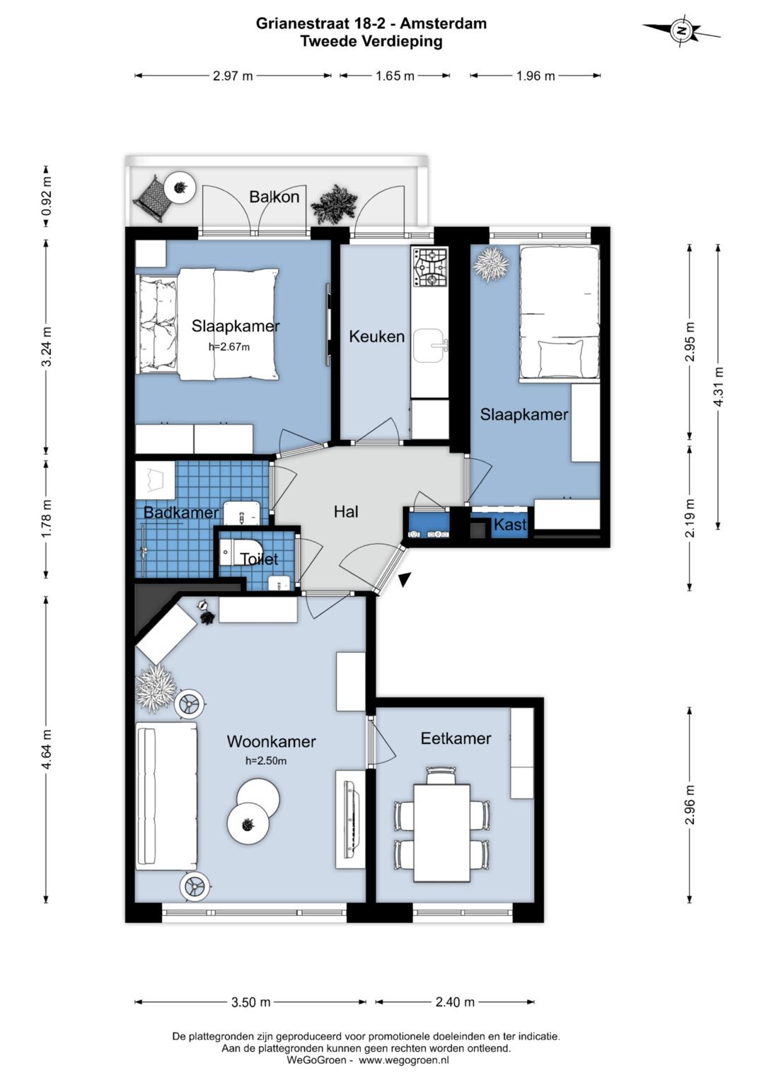 Foto 45 van Grianestraat 18-2
