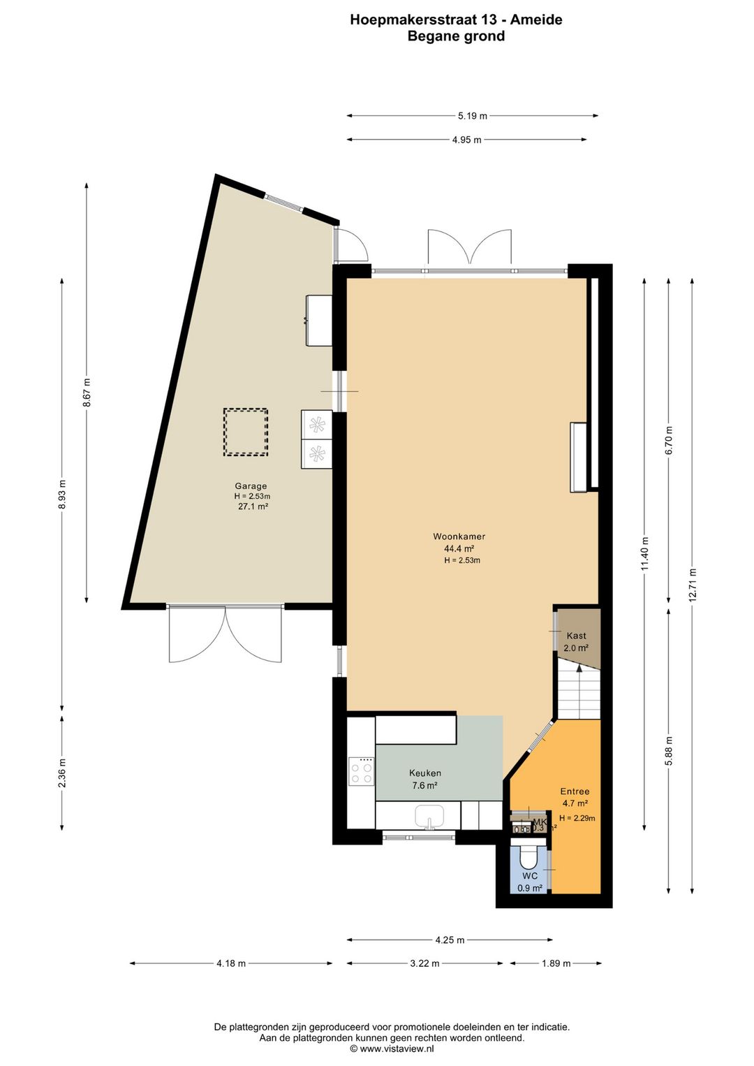 Foto 41 van Hoepmakersstraat 13