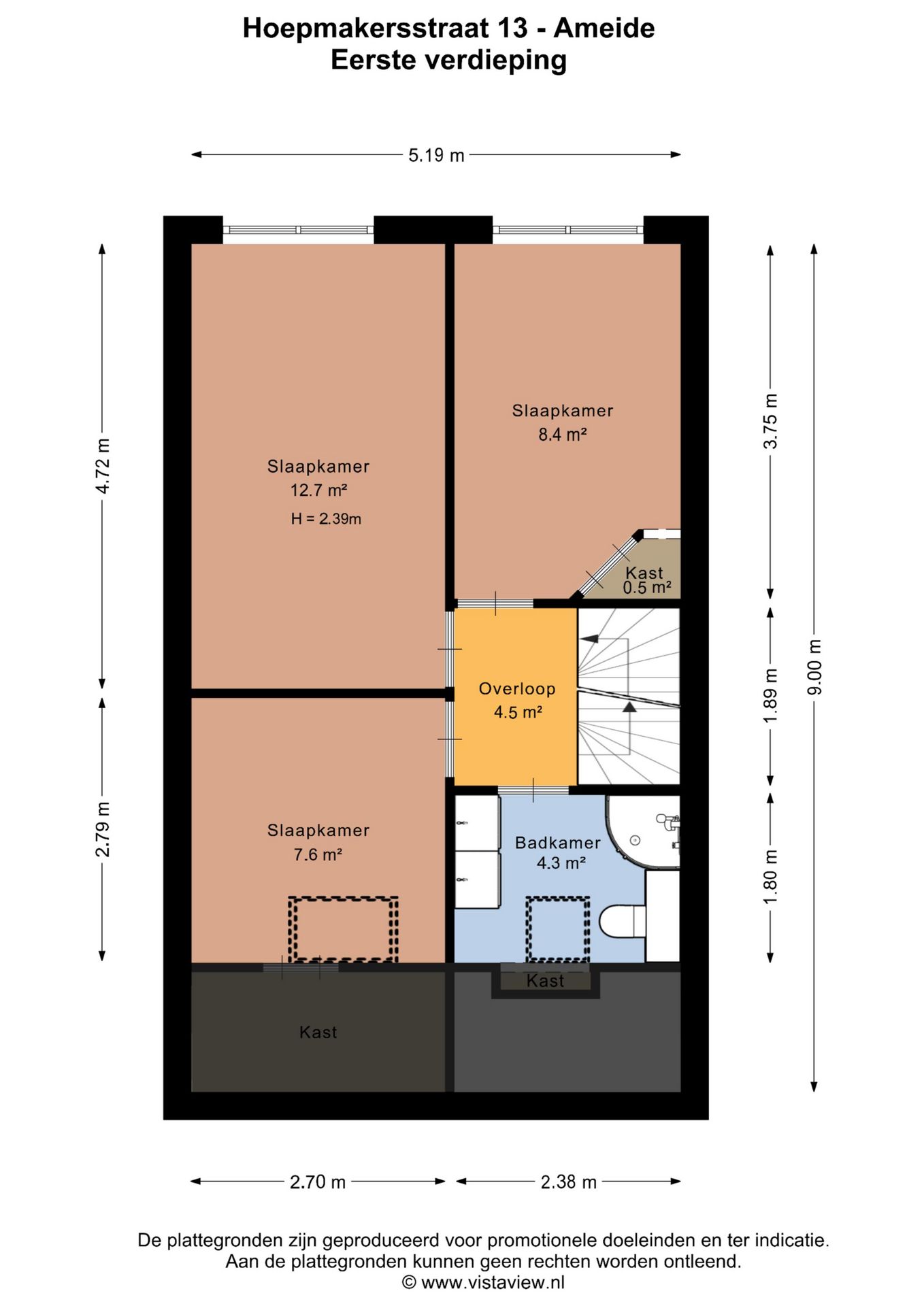 Foto 42 van Hoepmakersstraat 13