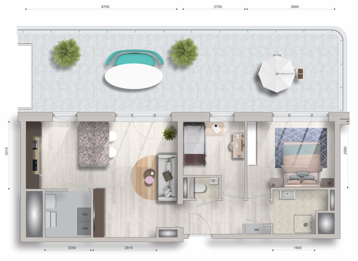 Foto 3 van De Kajuit (Bouwnr. 18.3)