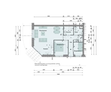 Foto van Type A Portiekflat