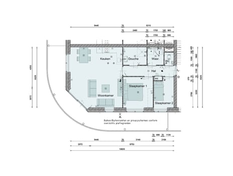 Foto van Type B Portiekflat