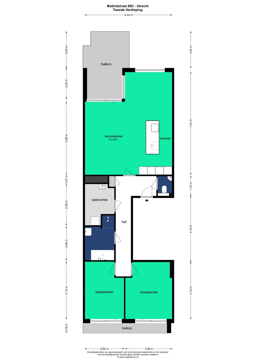 Foto 65 van Madridstraat 88-C