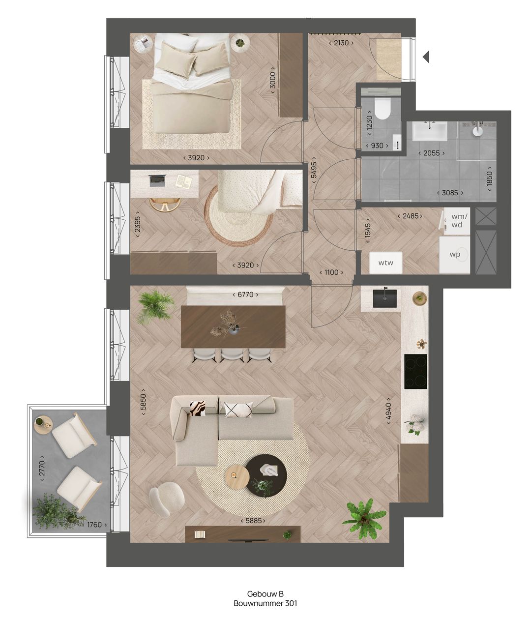 Foto 2 van De Barones (Bouwnr. B101)