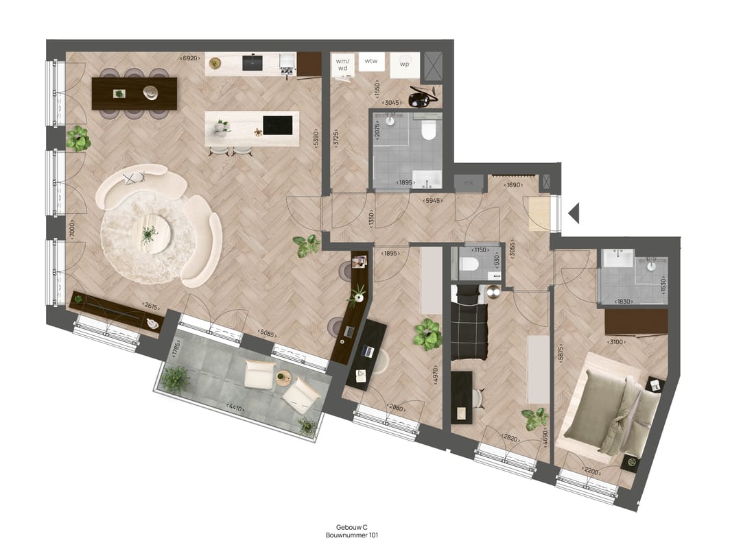 Foto 2 van De Kasteelheer (Bouwnr. C101)