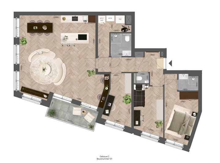 Foto 2 van De Kasteelheer (Bouwnr. C101)