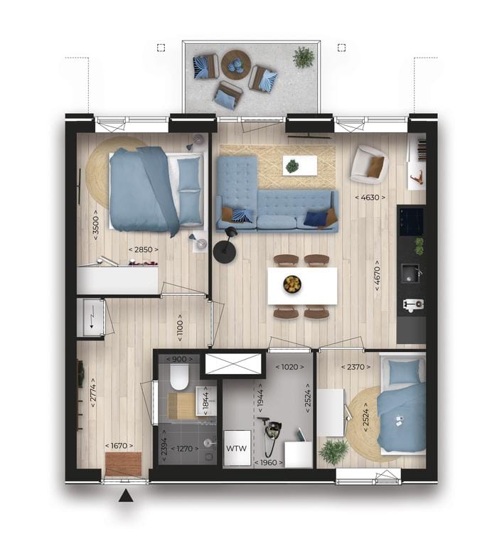 Foto 5 van Freddie Oversteegenstraat 465