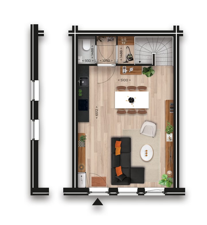 Foto 4 van Boerderijwoningen (Bouwnr. 3)