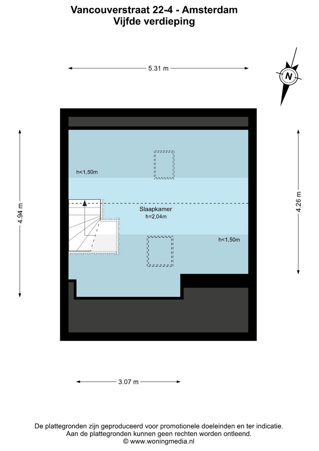 Foto 26 van Vancouverstraat 22-4