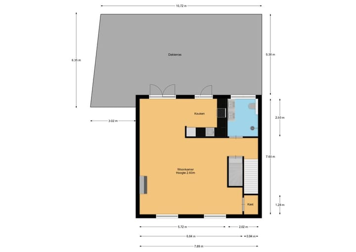 Appartement te huur: Kerkstraat 5A, Huizen