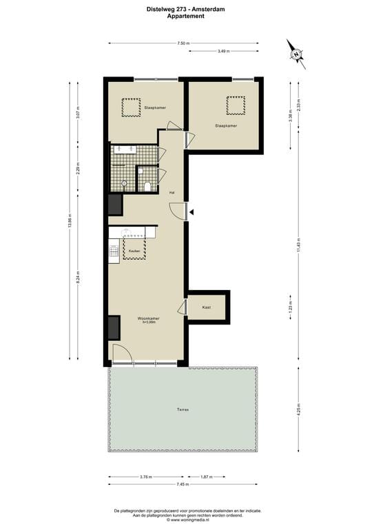 Foto 30 van Distelweg 273