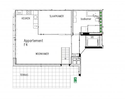 Foto 30 van Brouwhuisplein 1-C1