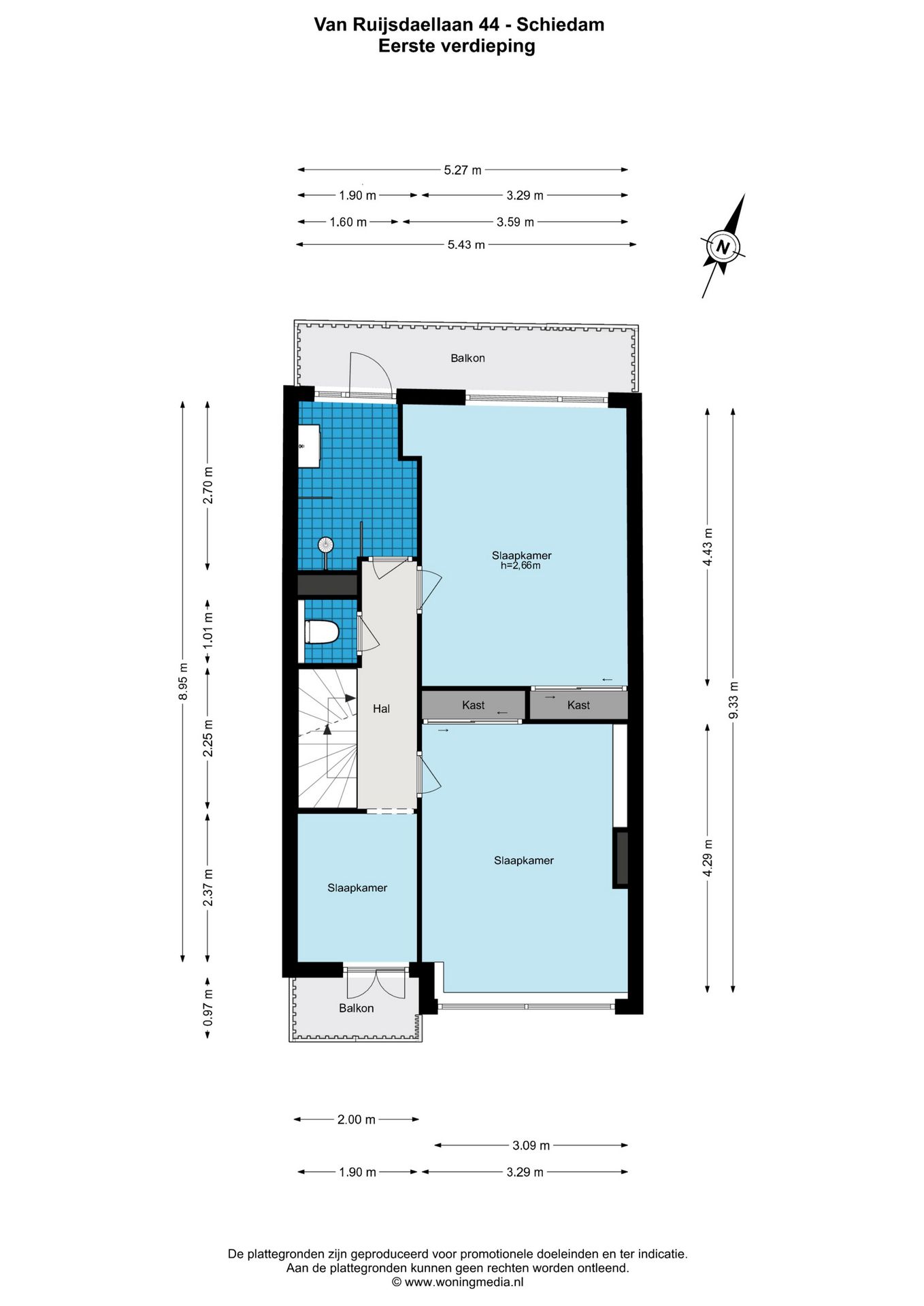 Foto 29 van Van Ruijsdaellaan 44