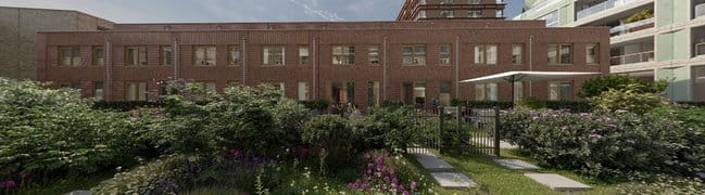 Impressie binnentuin