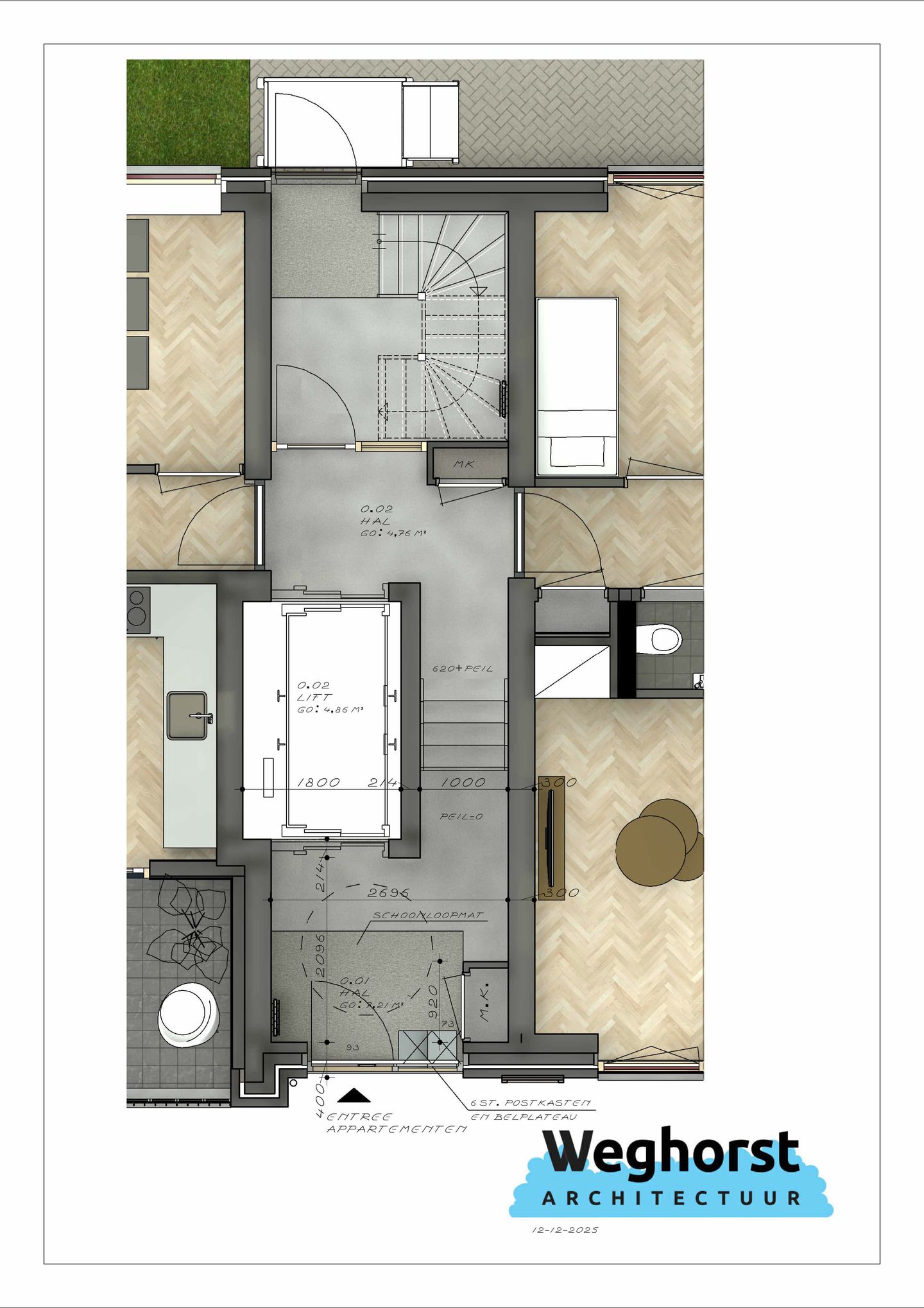 Foto 10 van Kanaalweg Zuid - Appartement (Bouwnr. 9)