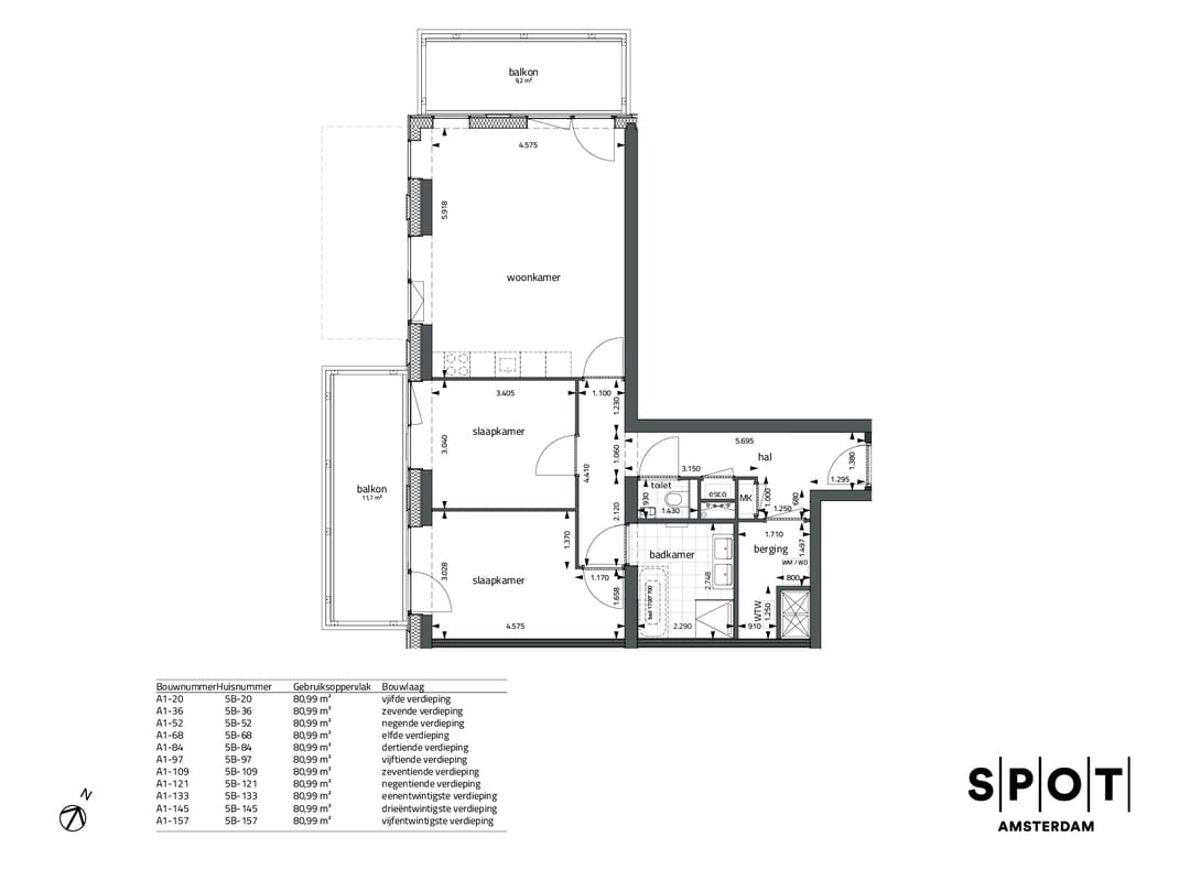 Foto 2 van SPOT Amsterdam | Crystal (Bouwnr. A1-52)