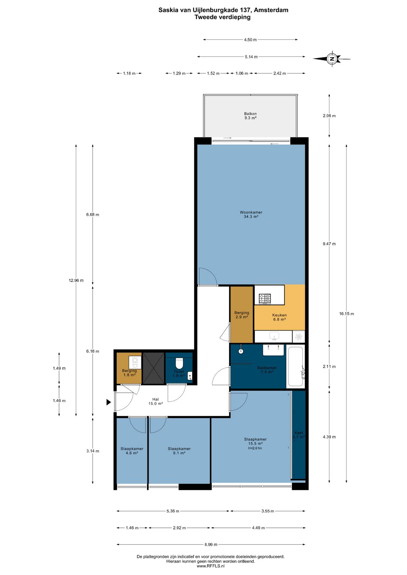 Foto 45 van Saskia van Uijlenburgkade 137