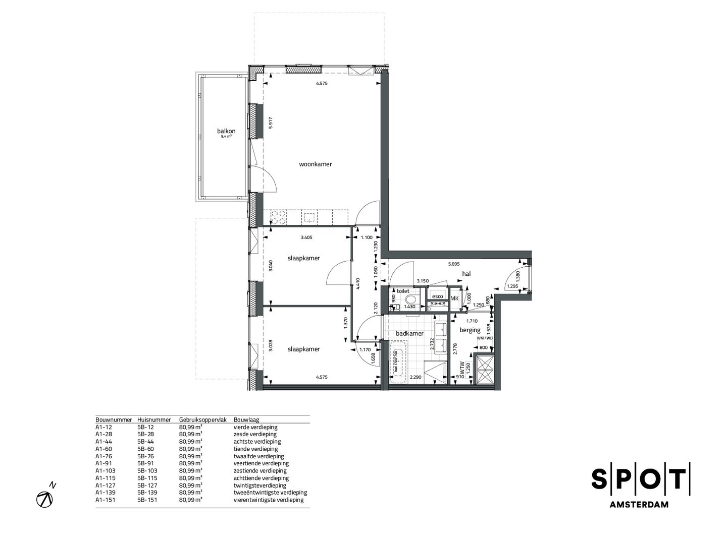 Foto 1 van SPOT Amsterdam | Crystal (Bouwnr. A1-76)
