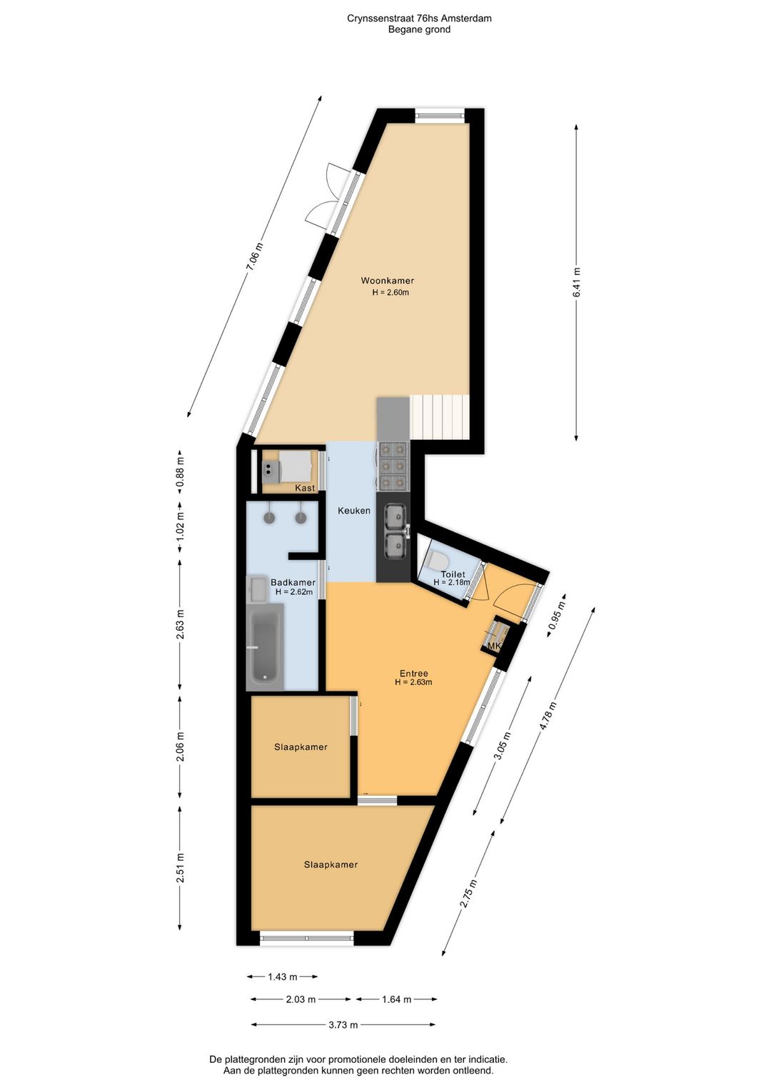 Foto 52 van Crynssenstraat 76-H