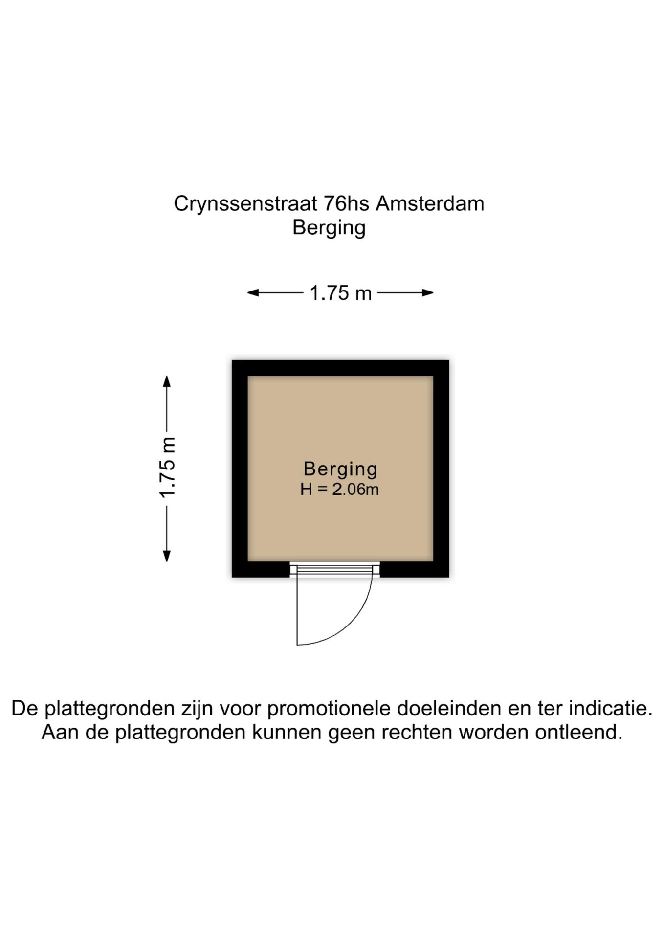 Foto 54 van Crynssenstraat 76-H