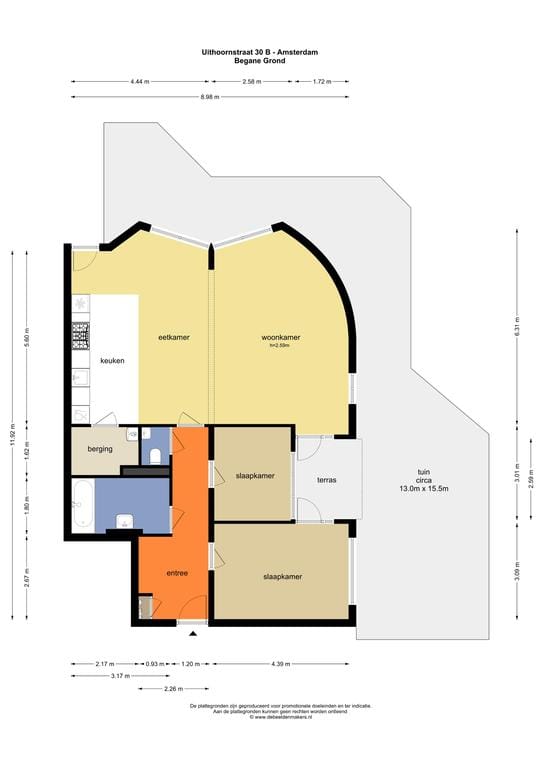 Foto 30 van Uithoornstraat 30-B