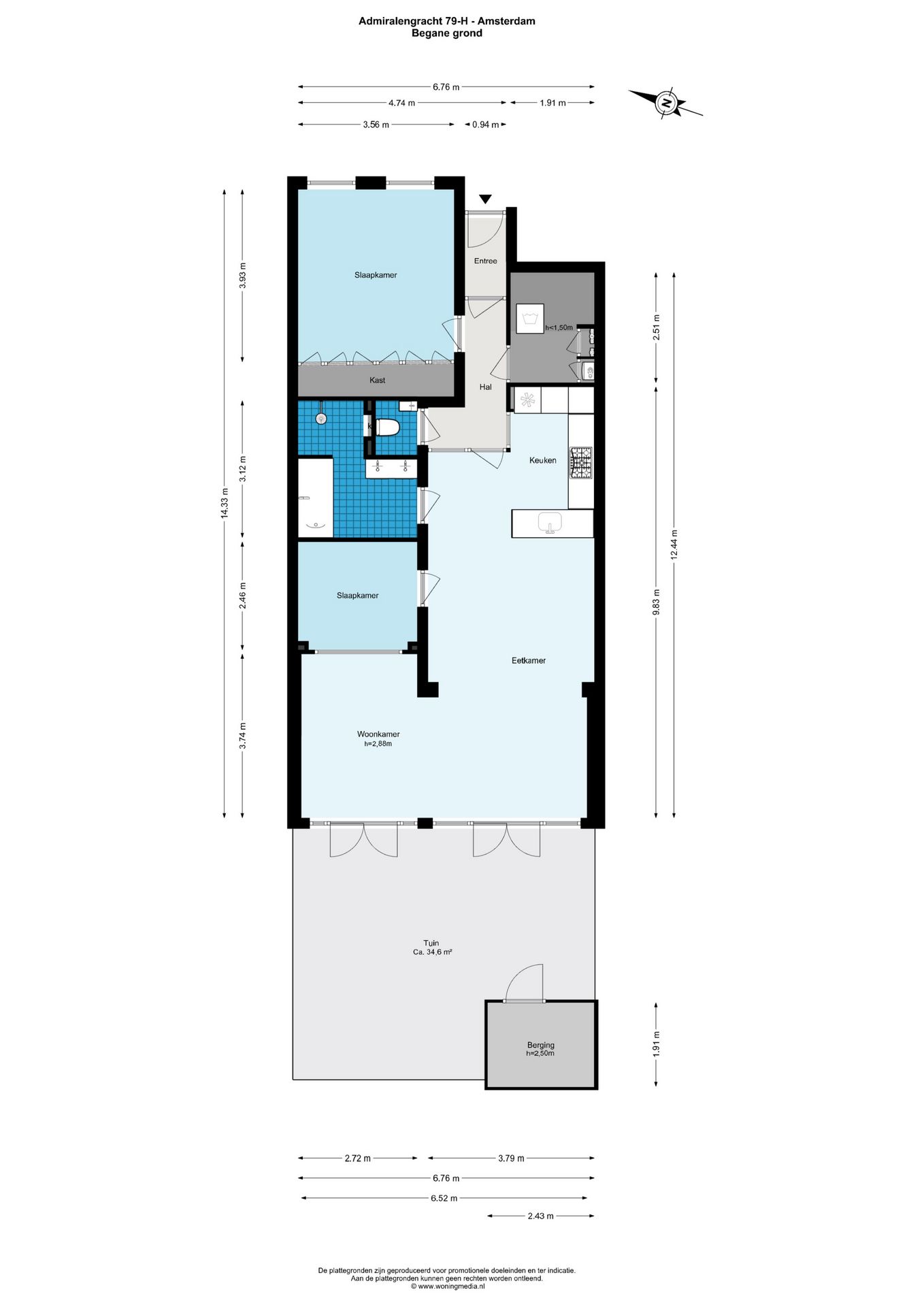 Foto 27 van Admiralengracht 79-H