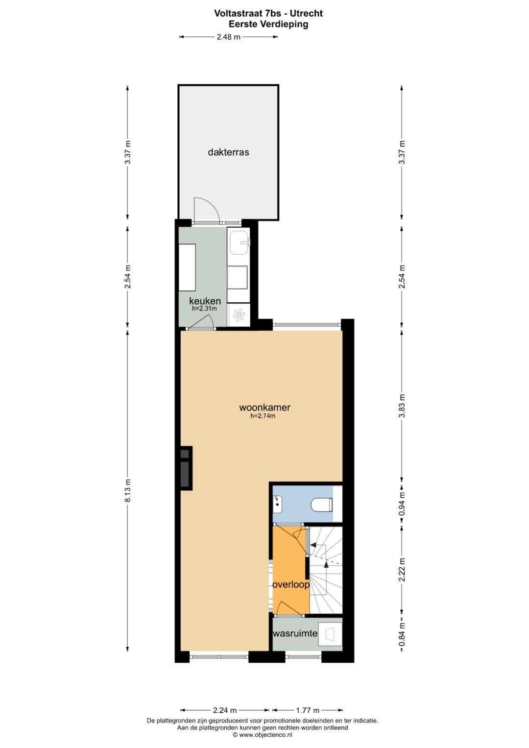 Foto 40 van Voltastraat 7-BS