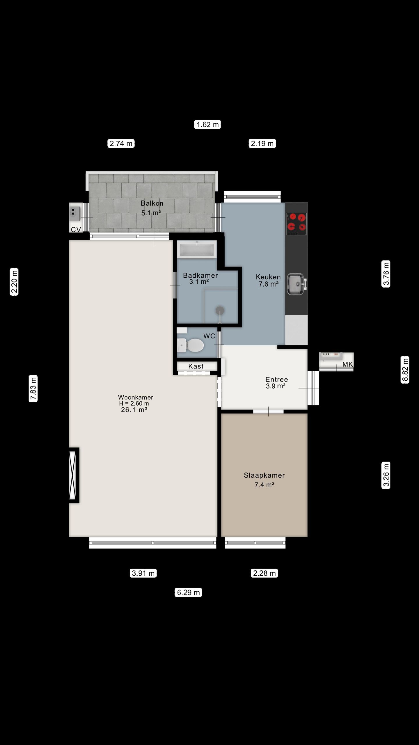 Foto 34 van Plesmanstraat 253