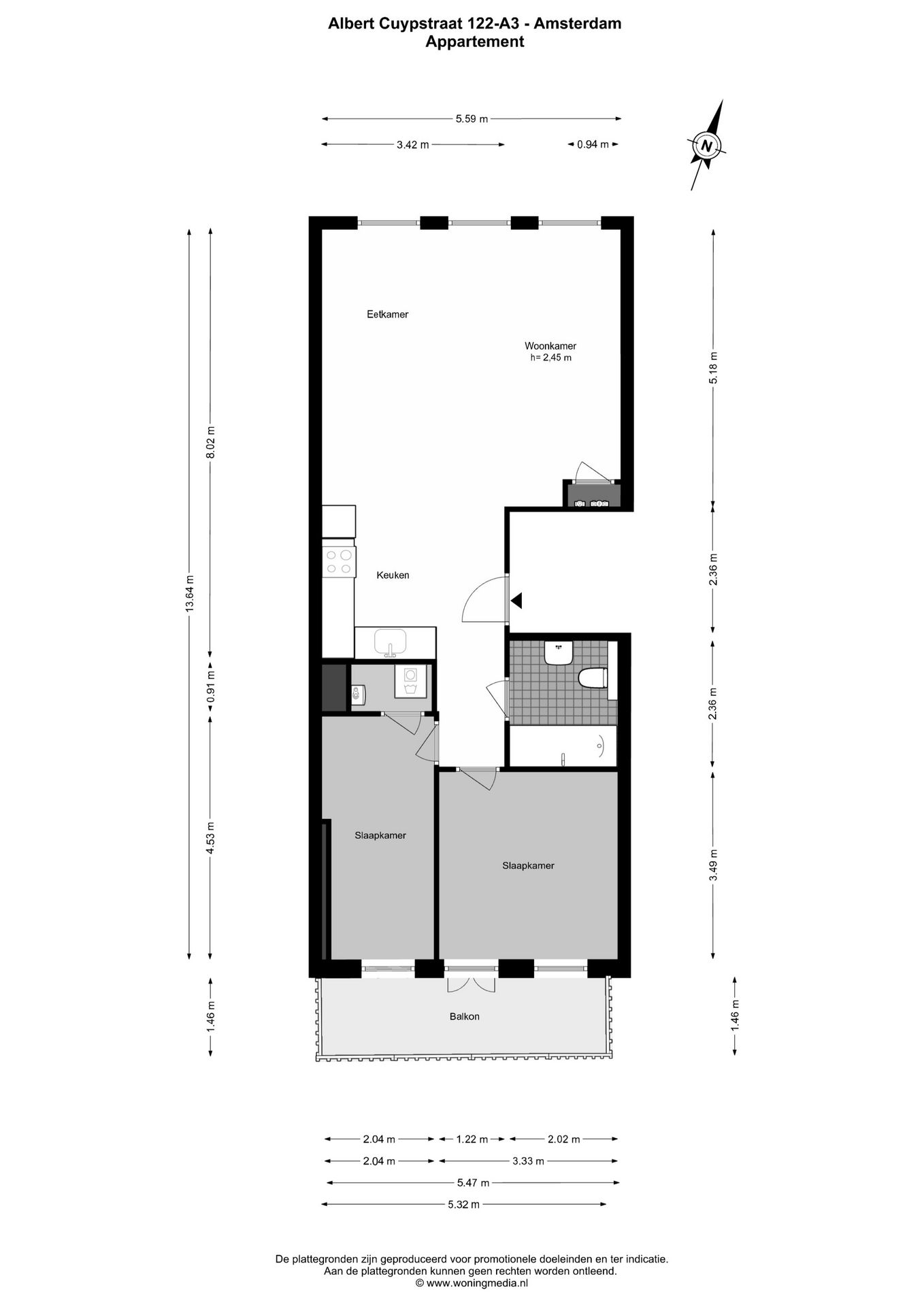 Foto 19 van Albert Cuypstraat 122-A3