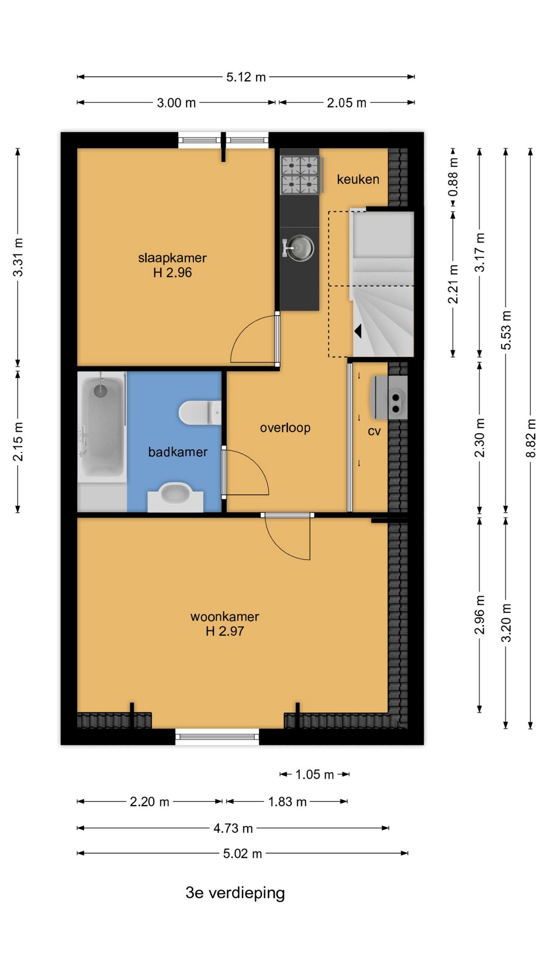 Foto 21 van Zuidwal 91-C