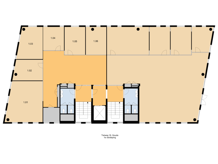 1e verdieping